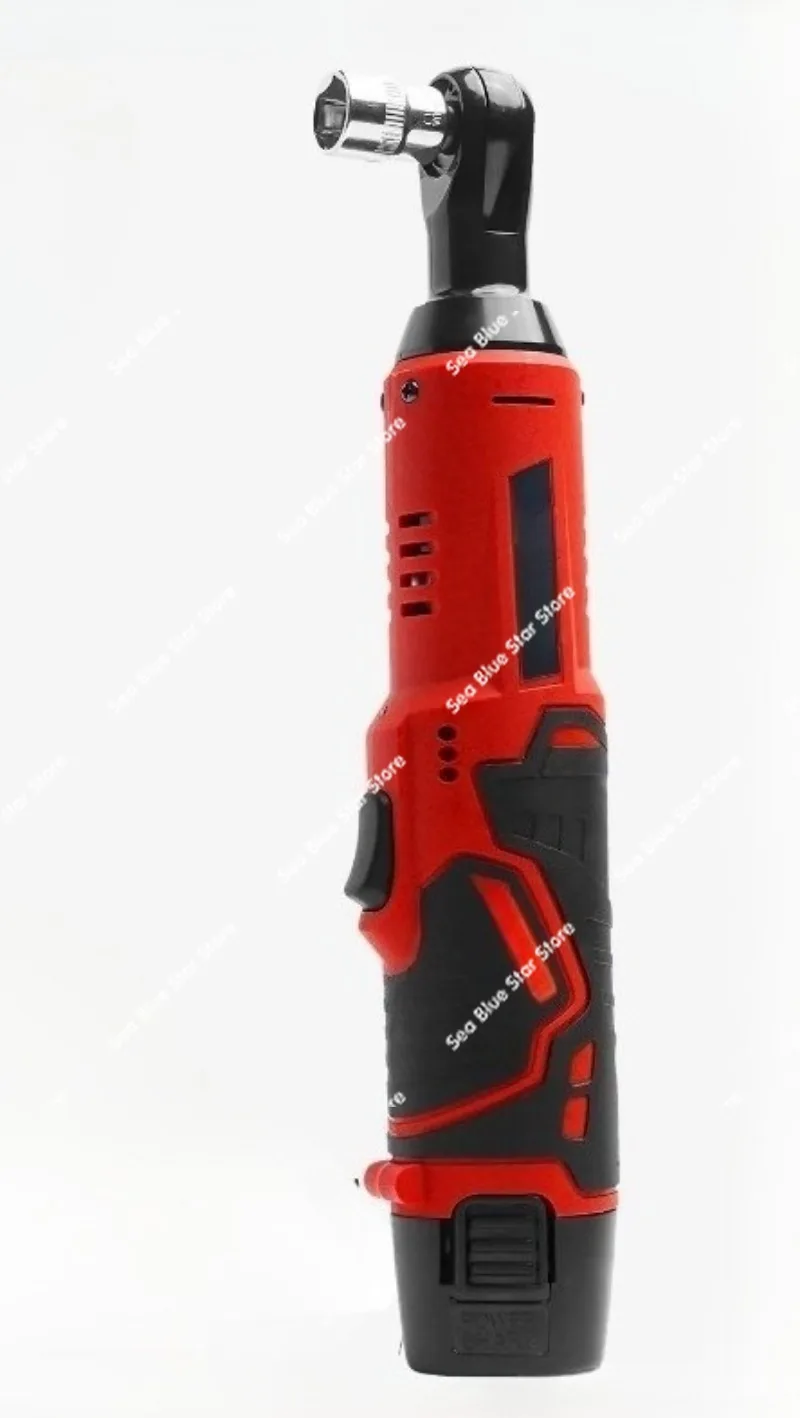 Car Repair Tool 3/8 Rechargeable Electric Ratchet Wrench Diagonal Drill Screwdriver Removable Screw Nut
