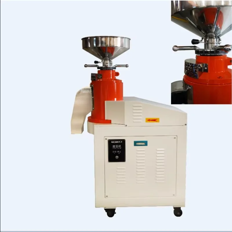 Large Low Temperature Coffee Bean Grinding Machine Industrial Coffee Grinder Commercial Use