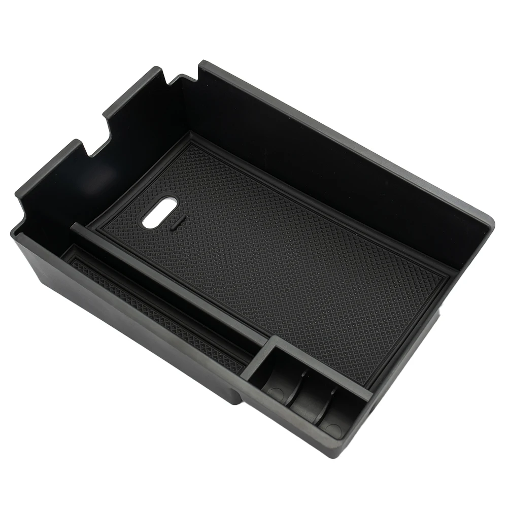 For Kia Sportage 2022 Centre Console Armrest Organiser Storavion Of The Storage Box Is Made Of Rubber, Which Is Non-slip, Waterp