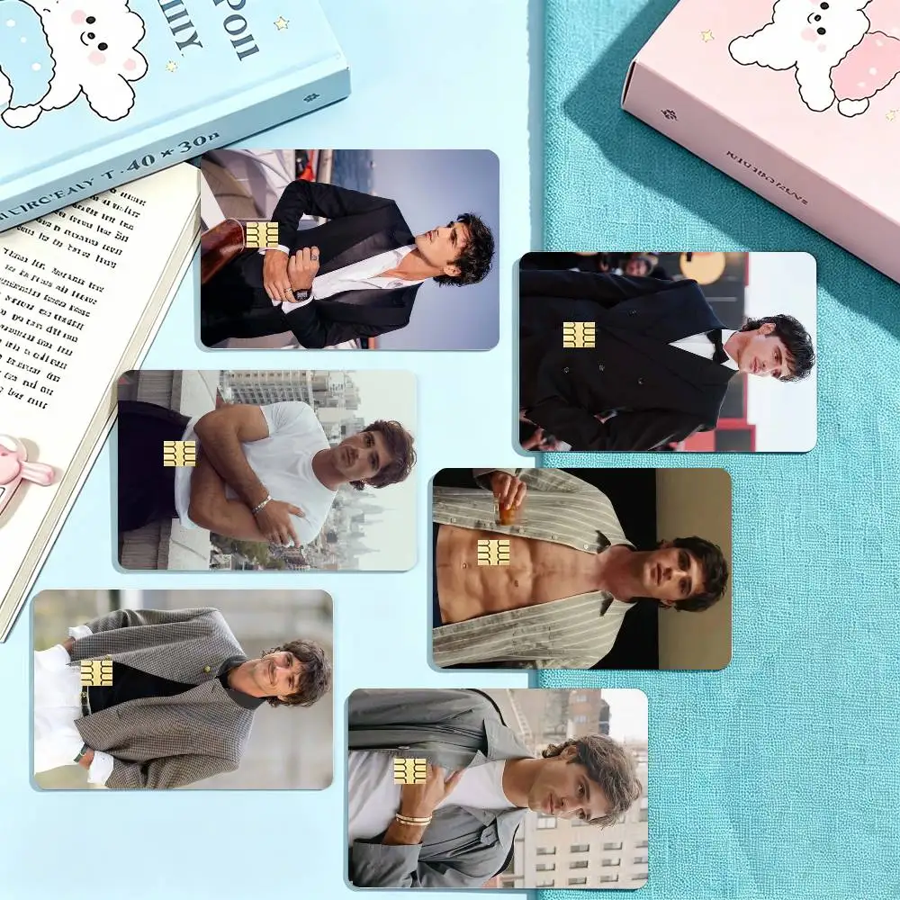 Actor Jacob Elordi Credit Card HD Stickers Game Card Decal Small Chip Waterproof Sticker Gift