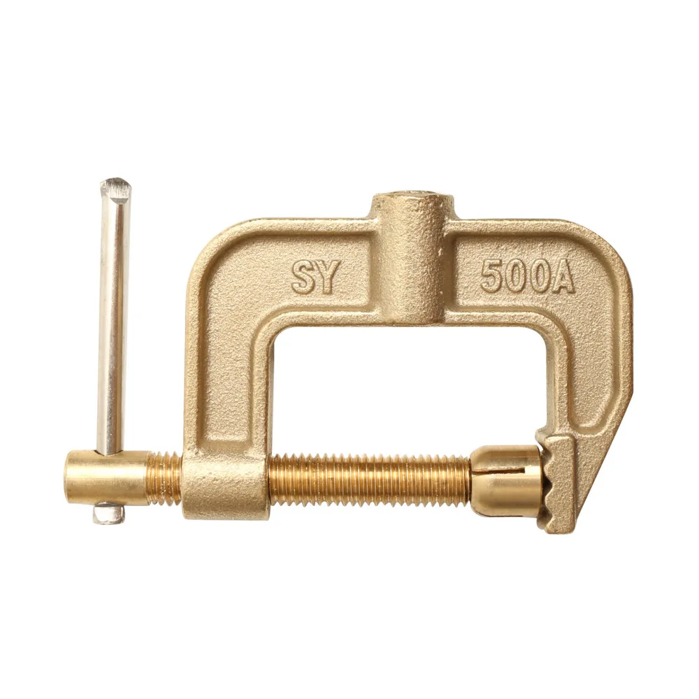 G Shape Welding Earth Clamp Professional Ground Connector For Argon Arc Welder Machine Hardware Accessories Industrial Tool