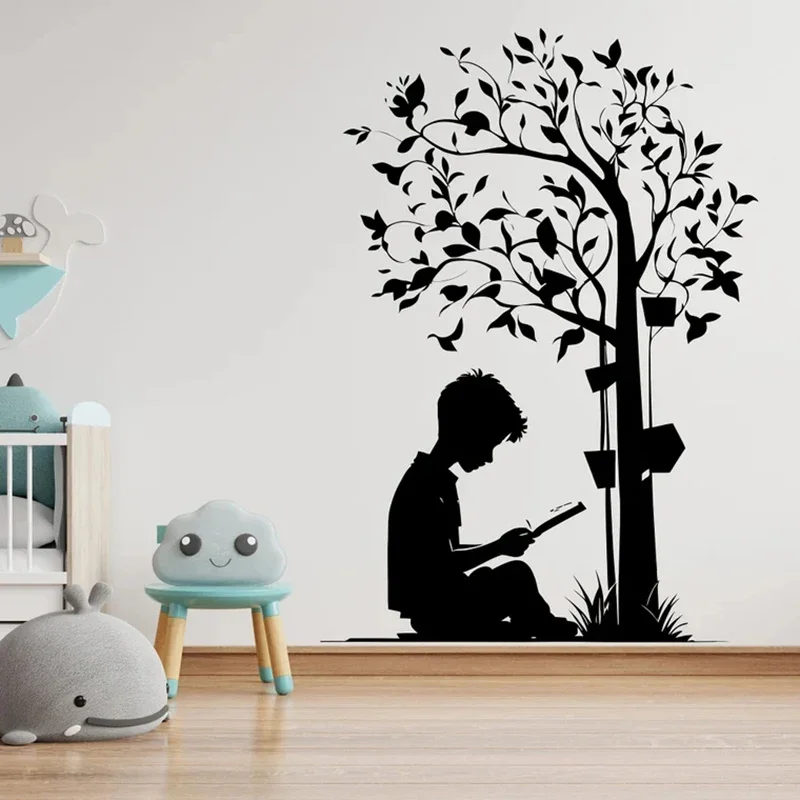 

Books Wall Decal Reading Library Wall Sticker Book Quote for Reading Decoration Decal Vinyl Art Decals Removable Mural A551