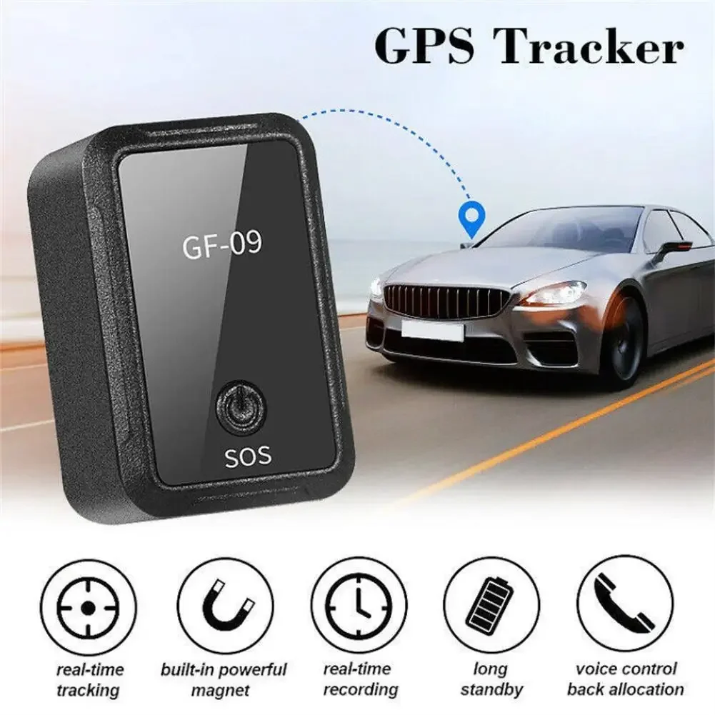 GF09 Mini GPS Tracker localizzatore per auto controllo App localizzazione in tempo reale registrazione vocale dispositivo posizionatore Anti-smarrimento per bambino