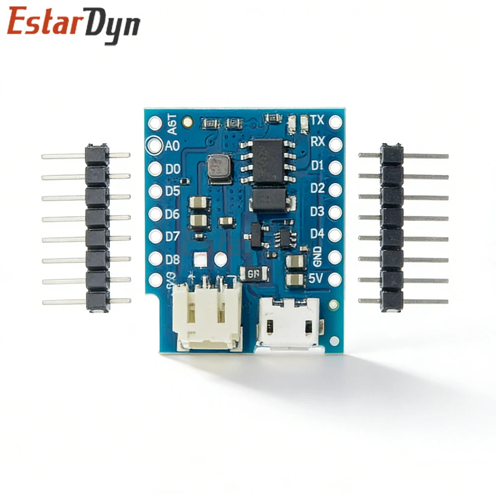 Battery Shield V1.1 V1.2 For WEMOS D1 Mini Single Lithium Battery Charging & Boost