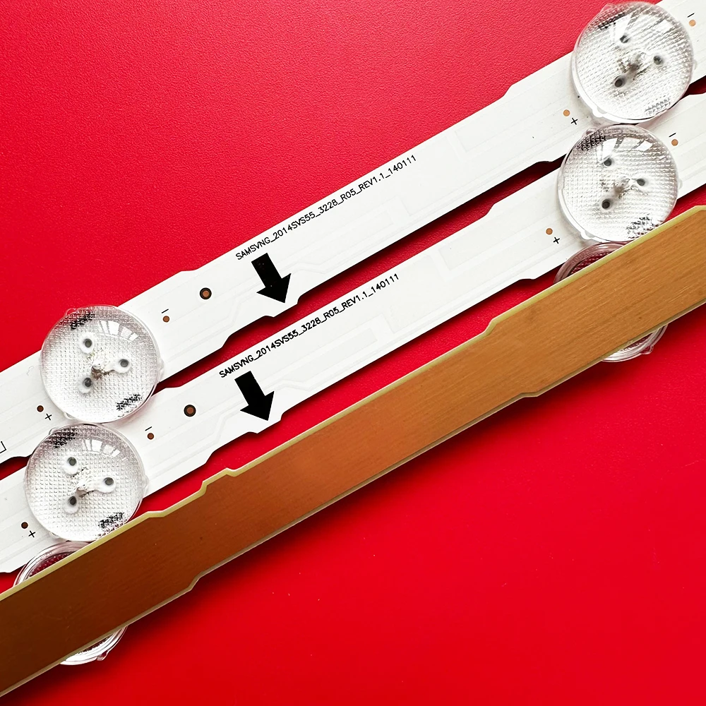 12/24PCS LED strip  apply to 55\