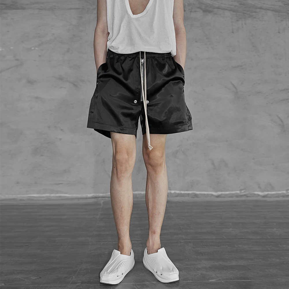 

NIGO FHDX Dark Ro Style High Street Loose Men's Trend Open Zipper Drawstring Shorts Workwear Casual Sports Shorts #NGTOP11174