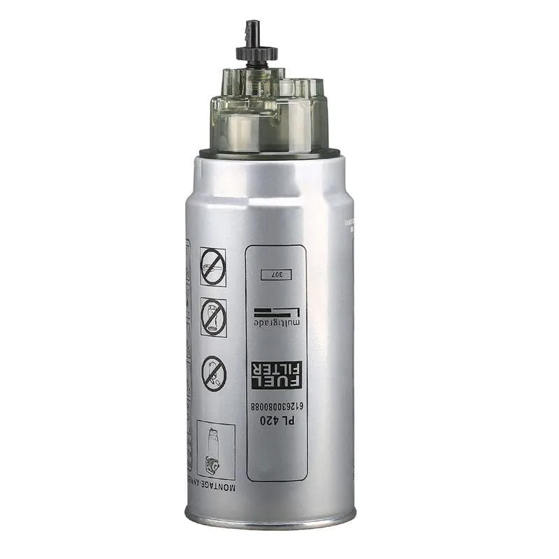 

612630080088 For Daewoo DH300 Diesel Filter Sany SY195 SY205 SY215 Diesel Filter Excavator