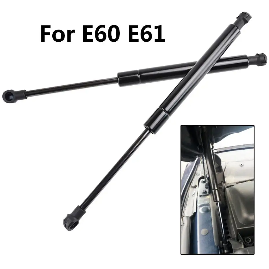 

For BMW E60 E61 525i 528i 530i bonnet lifters engine cover support rod front hood shock damper hydraulic strut gas spring