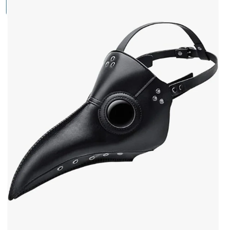 

Маска чумного доктора и птицы, длинный нос, клюв, косплей, стимпанк, костюм на Хэллоуин, реквизит, латексный материал