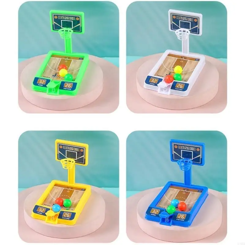 Toy Toy Handheld Basketball Pertempuran Bola Basket Pendidikan Untuk Orang Dewasa Laki -laki L8RB