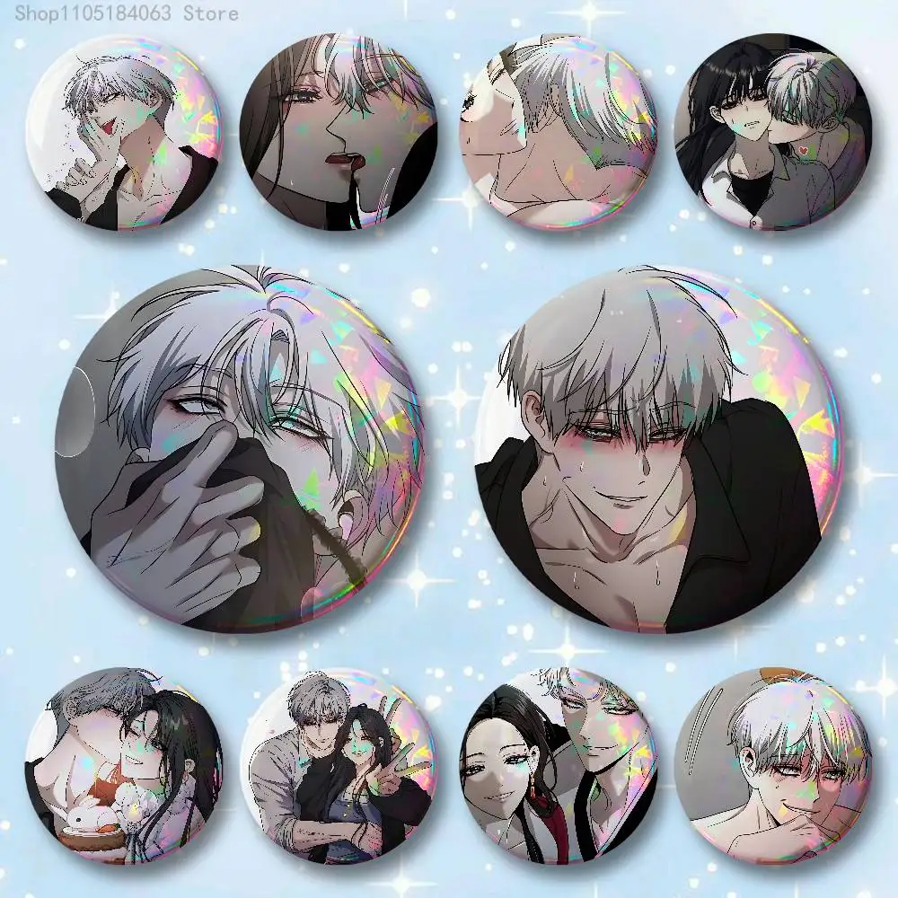 Badges Round Itabag Decoration IP Peripheral Products 58mm 44mm 32mm 75mm 25mm Mini Siyoon D-Dreaming F-Freedom
