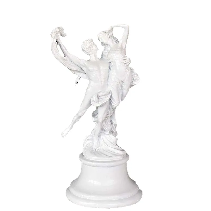 Angel Statues, Creative Resin Figures, Couple Sculptures, Living Room and Dining Table Decorations, Home Decor, Gifts