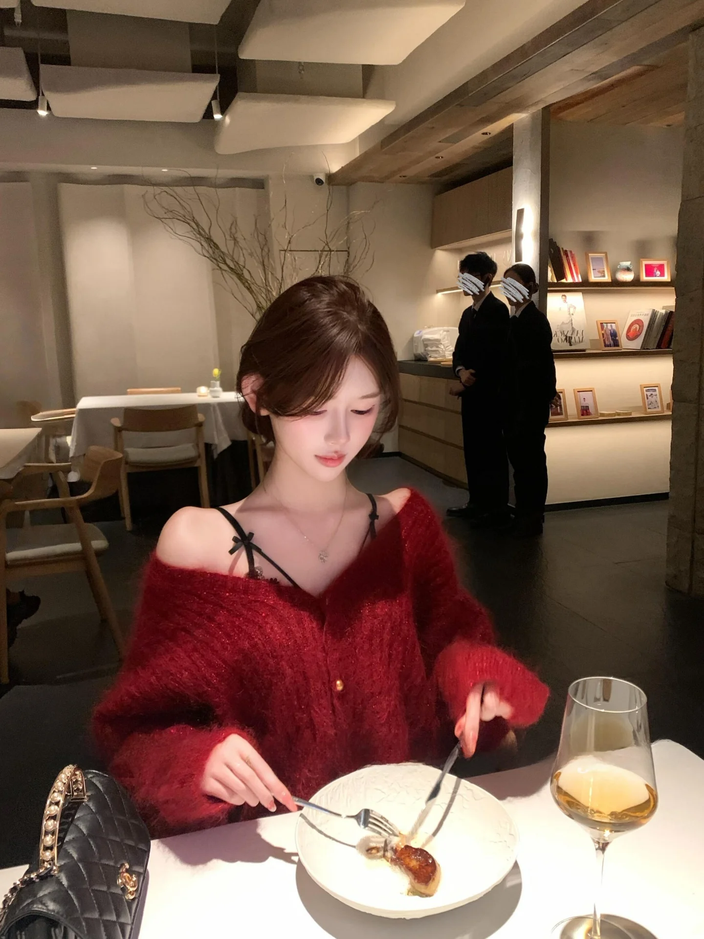 

New Year V-Ne Knitted Sweater Coat Women's Autumn Winter Loose Long Sve Open Cardigan Slimming Top Casual Sle