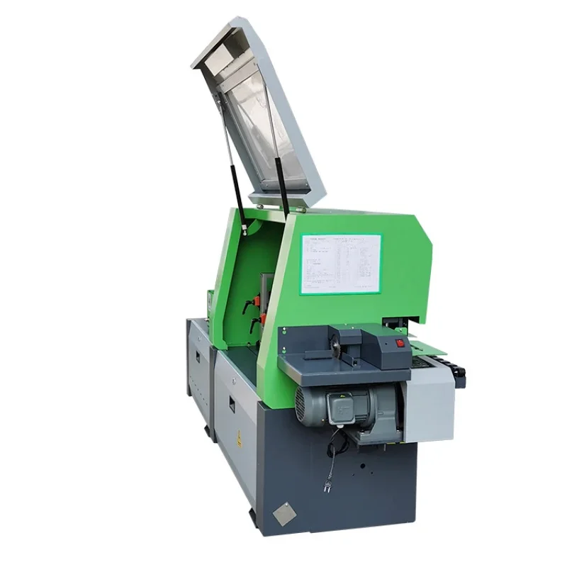 Wood Furniture Straight Semi-Automatic PVC MDF Board Cutting Banding hine