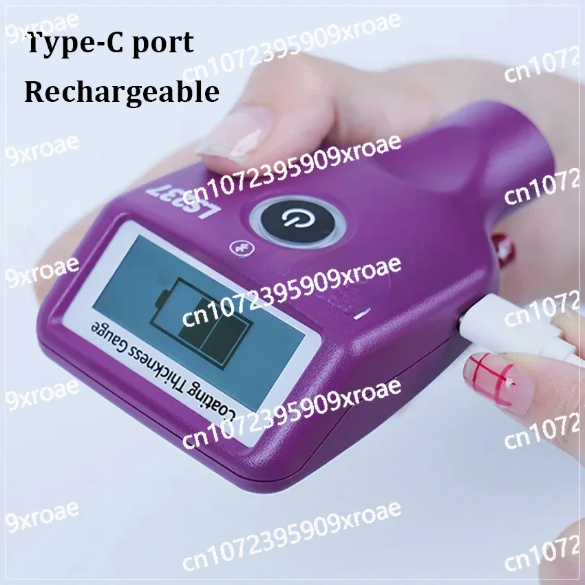 LS237 Car Paint Coating Thickness Gauge Meter, Auto Coating Thickness Measuring Range, 3500um with Type-C Charge Function