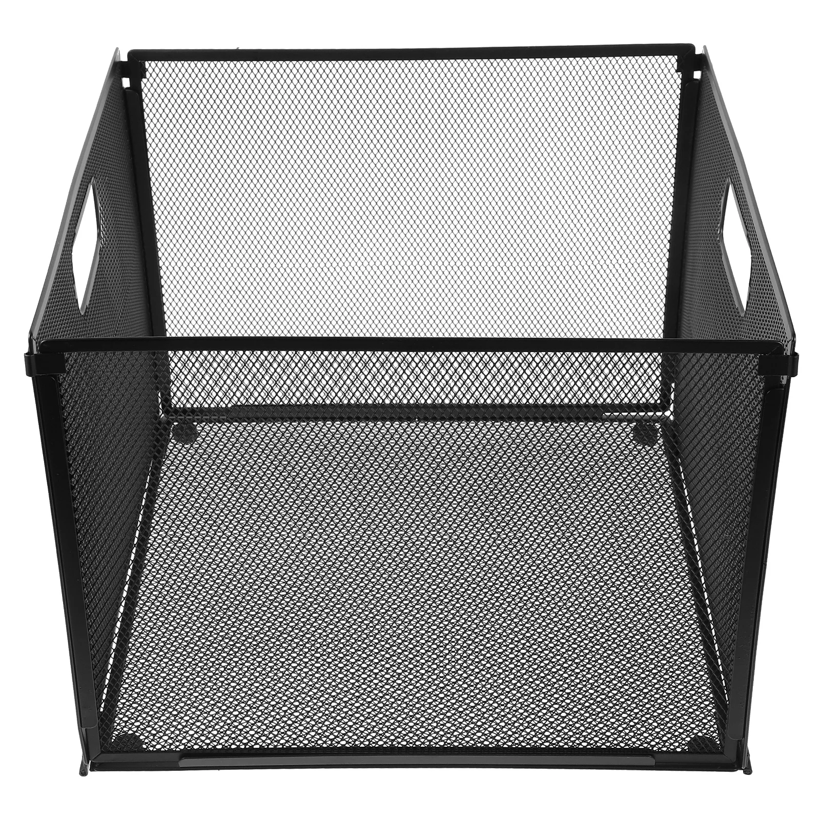 Archivador de Metal resistente, organizador de malla plegable, estante de almacenamiento de escritorio, archivador para oficina, escuela, estudio en casa