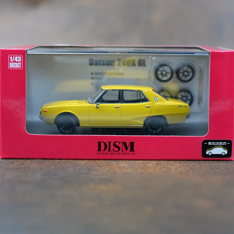 DISM 1/43 NISSAN DATSUN 240K GT GL Diecast Alloy Car Model Collection