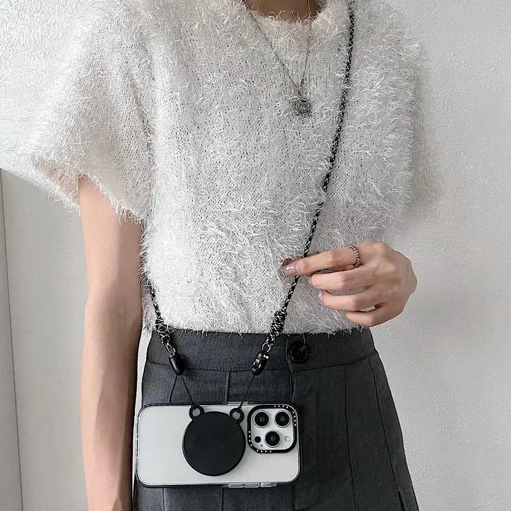 Crossbody Magnetisch Mobiel Lanyard Ophangkoord Universele Clip Mobiele Telefoonriem Anti-verloren Veiligheid Smartphone Chain Telefoon Charme