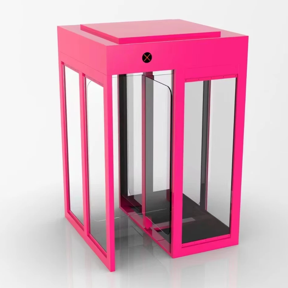 Premium Full Height Turnstile Innovative Design with Premium Glass and Steel Turnstile Product