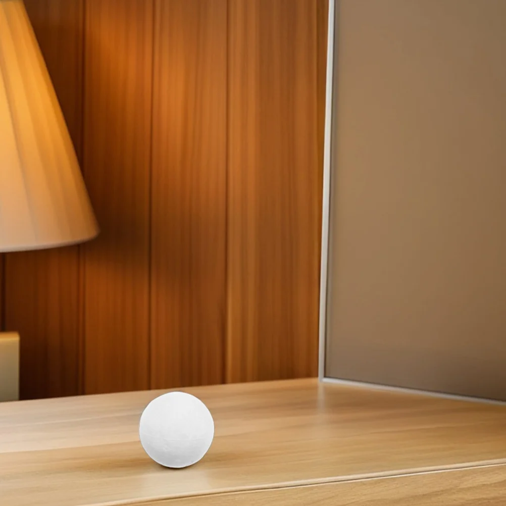 

100Pcs White Foam Polystyrene Balls Solid Round Craft Balls for DIY Christmas Decorations Holiday Art Supplies