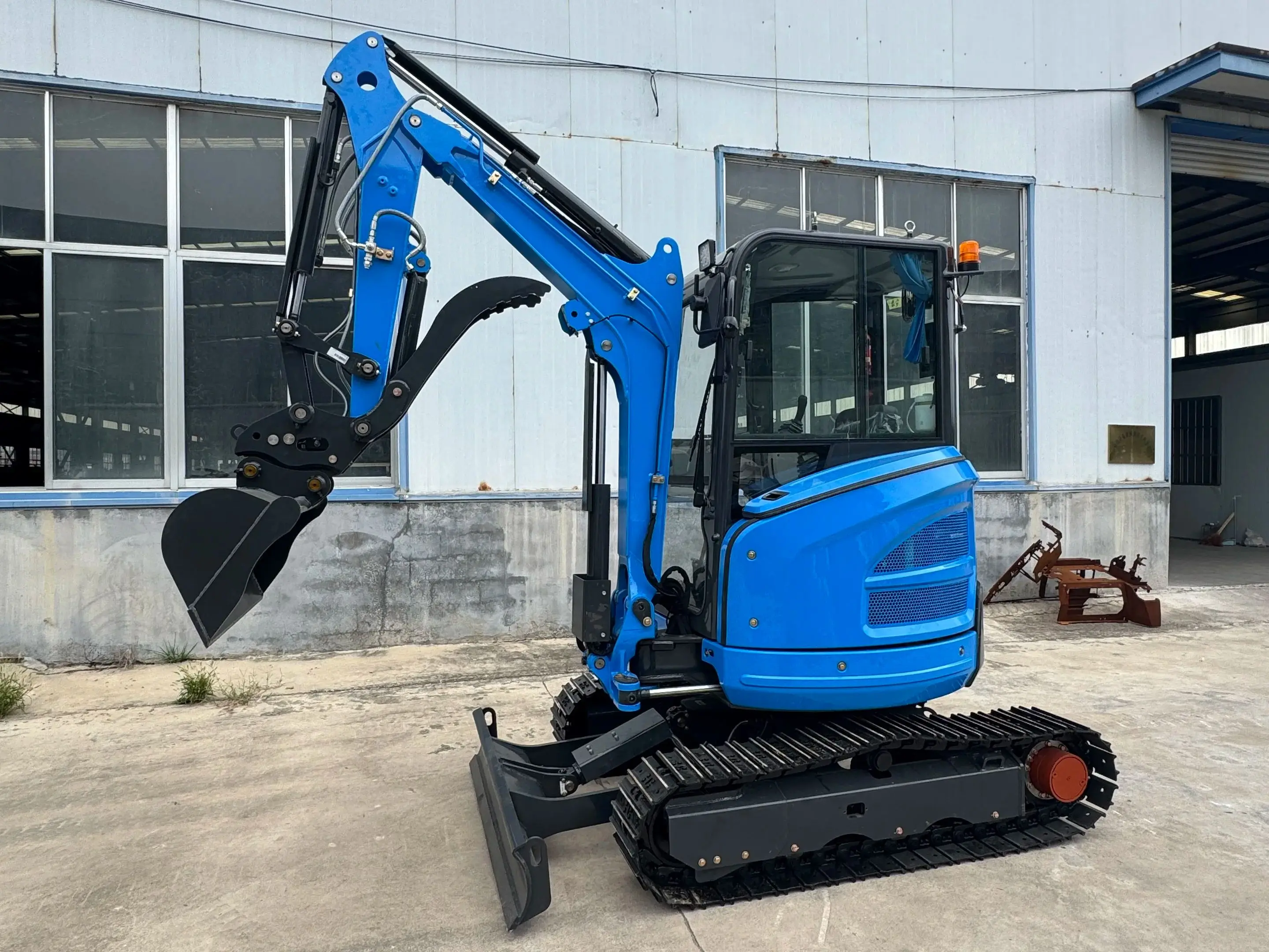 حفارة كوبوتا هوم الصغيرة، حفارة منزلية صغيرة، معدات ميكانيكية 2.6 طن مع CE #3