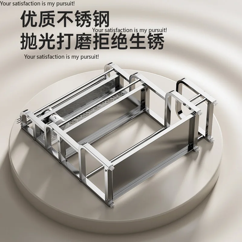 for Multilayer Kitchen Counter Spice Rack With Knife Chopstick Holder Home Storage Organizer