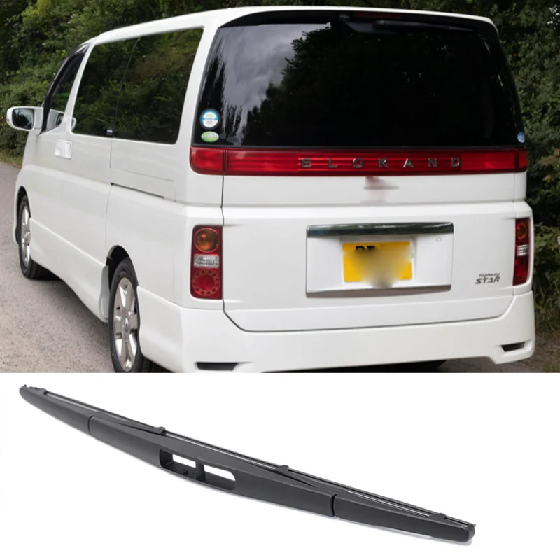 Rear Windshield Wiper Blade Refill Brushes For Nissan Elgrand (E51) 2003-2010 Windshield Windscreen Car Accessories