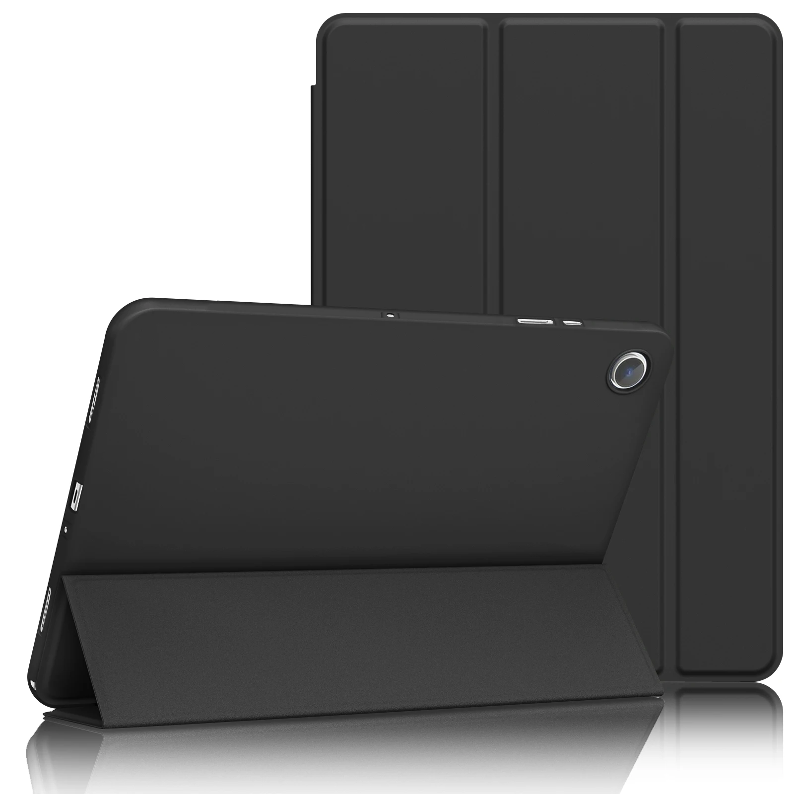 Smart Tablet Case for Samsung Tab A9+ 11inch 2023 Cover Soft PU Tri-Fold Protetive Cover for Samsung Tab A9+ 11 inch 2023 Shell