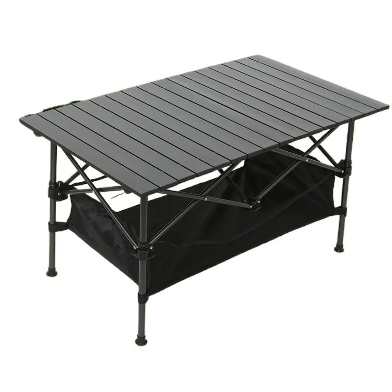 Camping Folding Table Outdoor Folding Table Chair Casual Portable BBQ Picnic Travel Car Aluminum Alloy Set No