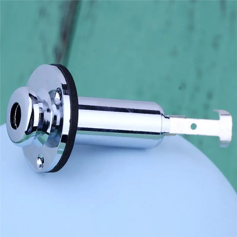 SYDS 12Pcs Round Guitar Bass Output Jack 6.35 Guitar Strap Lock