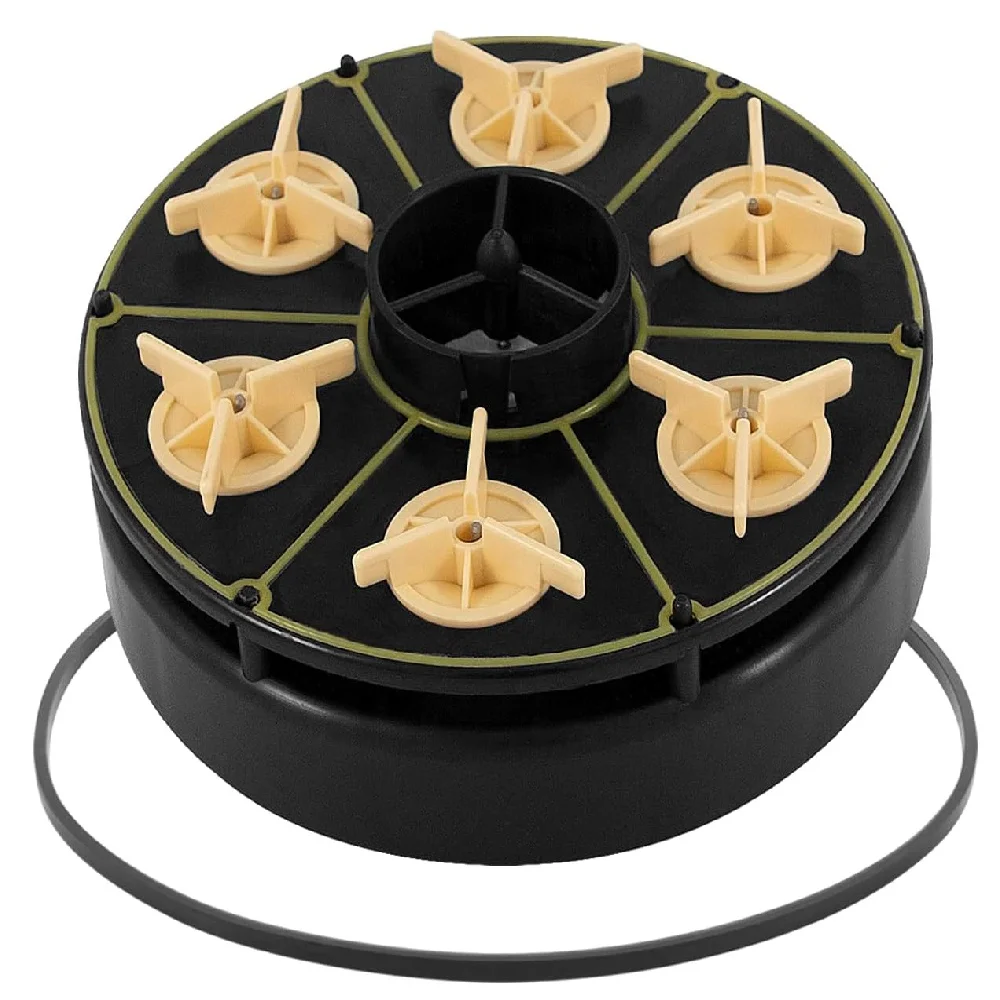 6 Port Water Valve Module Equipped with O Ring Replacement for Paramount Six Way Water Valve Module 004-302-4408-00