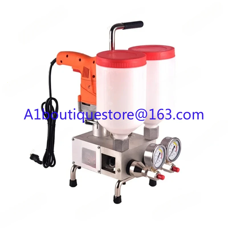 

Two-Component Waterproof Wall Repair Polyurethane Grouting Machine 220V/1100W Electric Intelligent Remote Control Grouting Pump