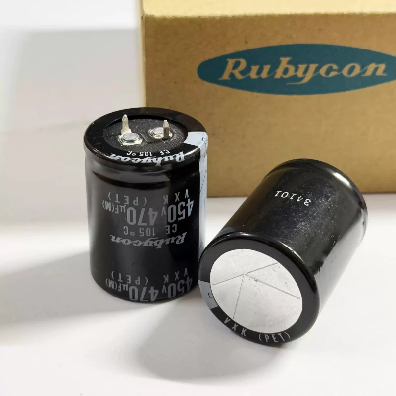 

3-10pcs 470UF 450V Japanese Ruby RUBYCON electrolytic capacitor 450V470UF 30 * 40 VXK