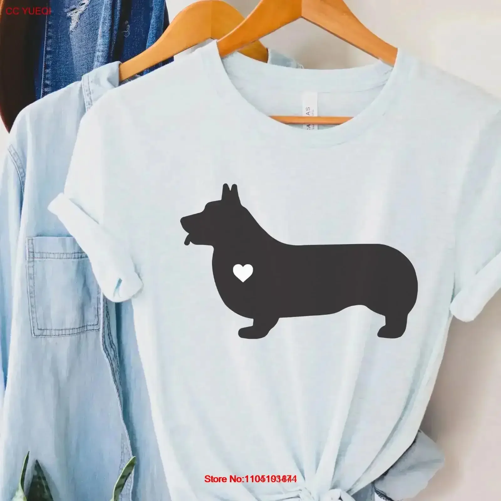 Corgi shirt dad T owner life gift for lover cute dog shirts pembroke butt vintage Washed designer clothes Versatile vintage