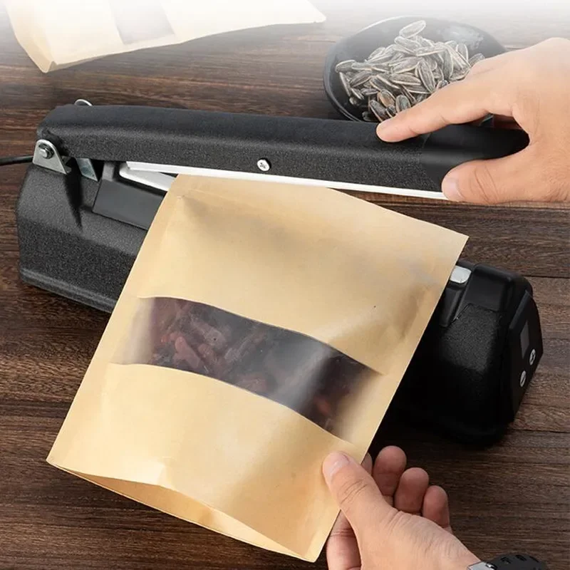 20 سنتيمتر خليط المواد الغذائية خليط المواد الغذائية versiegelung maschine اليد druck verpackungs آلة 5 مللي متر