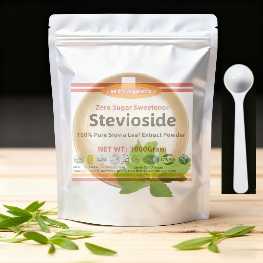 Global AliExpress oficial diseñado venta directa edulcorante de stevia natural embalaje de etiquetas personalizadas precio más bajo Global rápido