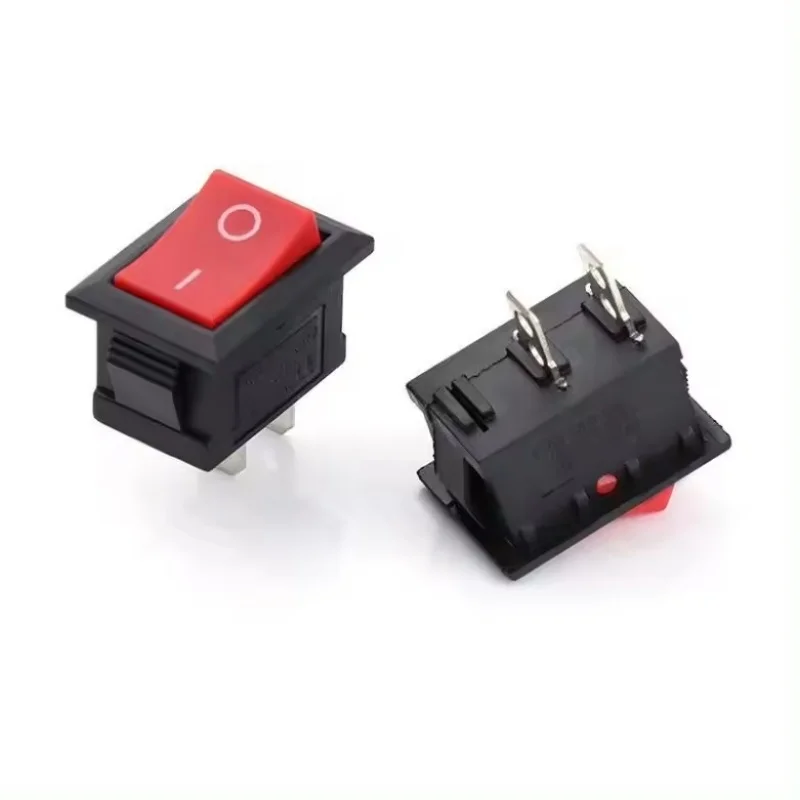 

Hot selling electrical switch KCD1-101 250v 6a On-off Mirco Rocker Switch 2 Pin 2 Position Rocker Switch