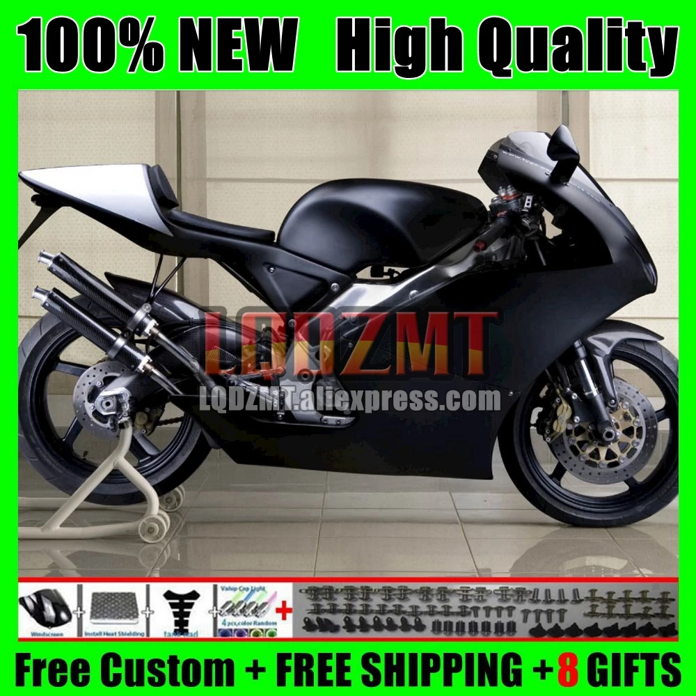 RS250RR For Aprilia RS 250 RS-250 RS250 RR 98 99 00 01 02 03 113No.22 RSV250 1998 1999 2000 2001 2002 2003 Matte Black Fairing