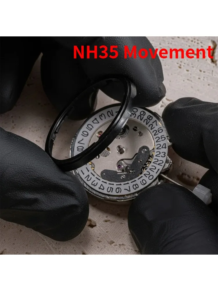 NH35-Uhrwerk, hergestellt in China, NH35, automatisches mechanisches Uhrwerk mit 3-Uhr-Ersatz, japanischer NH35A-Uhr