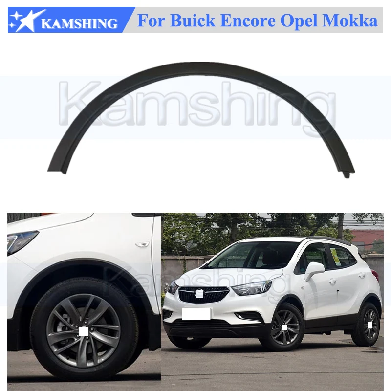 

Kamshing отделка передней или задней колесной арки, крыло для Buick Encore Opel Mokka 2013-2018, крыло колесной арки, полоса накладки на шину