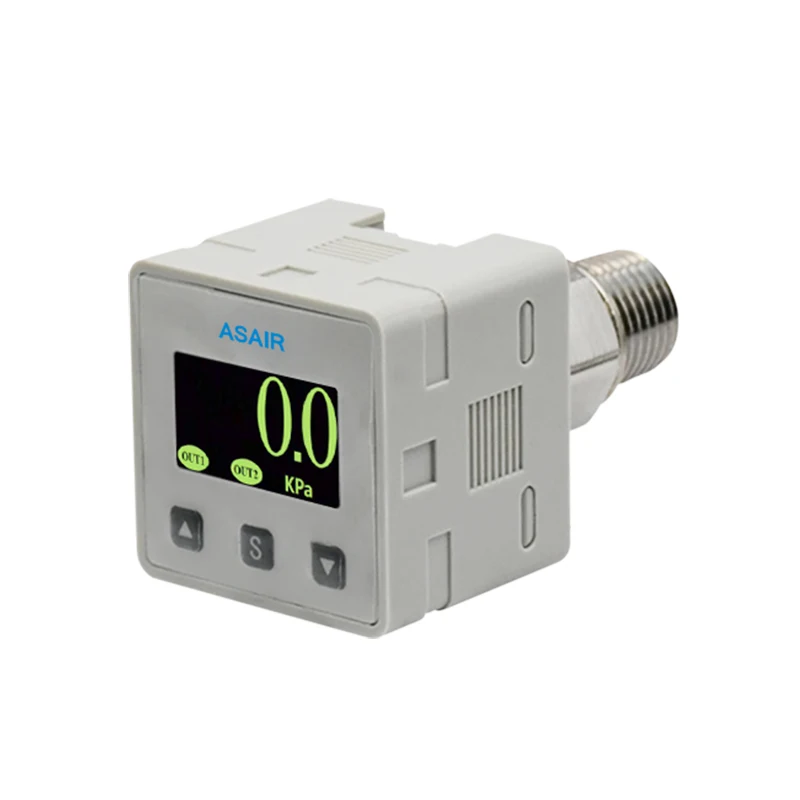 ASAIR 316 ARD30 series Corrosion Resistant Stainless Steel High precision of gasliquid oil Digital Pressure Gauge Switch