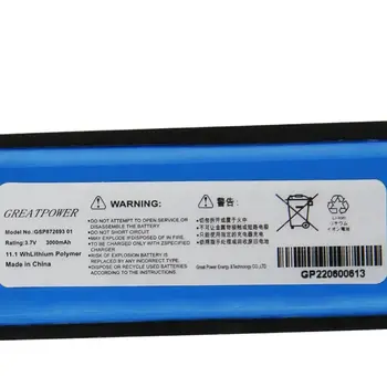 Baterie GSP872693 01 pro Bluetooth reproduktor JBL Flip 3 Flip3 12 nejlepší prodej Baterie pro JBL Flip 3 - №3