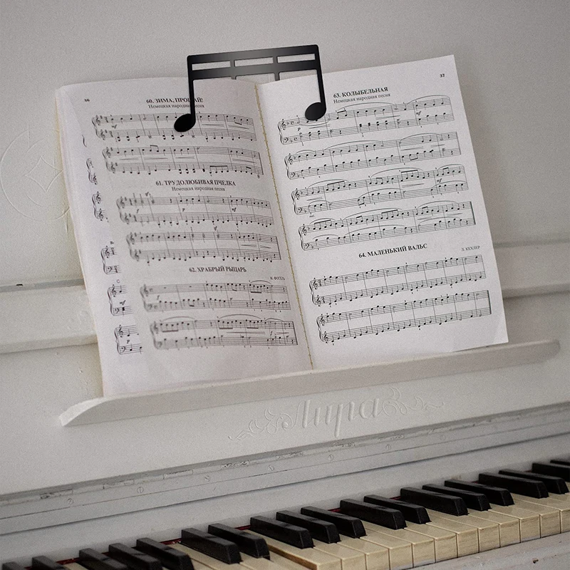 

Metal Music Book Clip Music Stand Clips Sheet Music Clips for Outdoor Playing Note Paper Books Piano Guitar Violin Keyboard