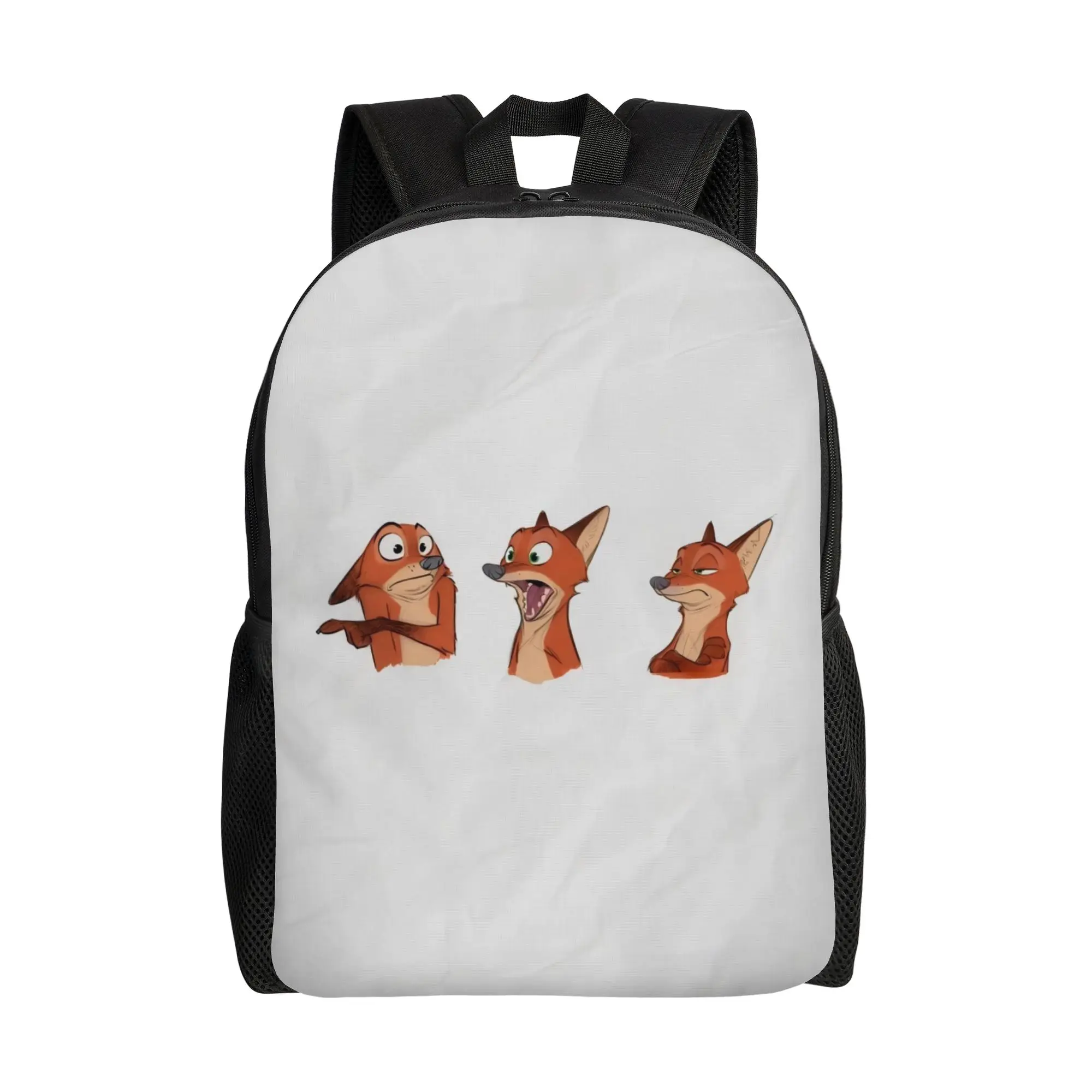 

Back to school season Dual-Use Nick Expression Collection Handbag Walt Cartoon Couple Schoolbag Backpack