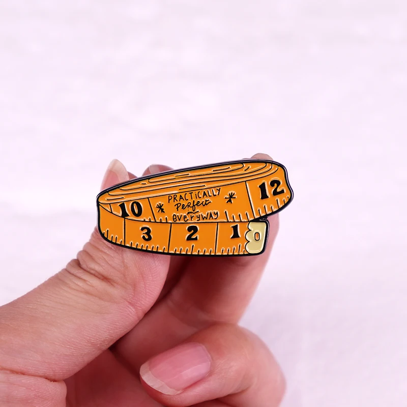 مثالية عمليا في كل طريقة ماري بوبينس يقتبس المينا دبوس شارة بروش مجوهرات ظهره تزيين #3