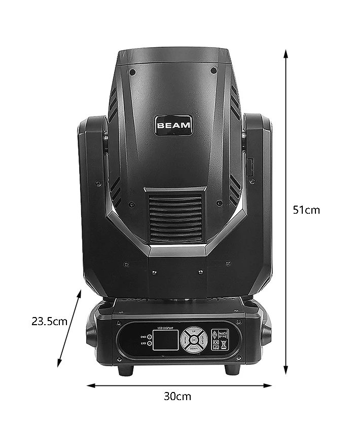 LED 260 W 10R Moving Head Strahllichtleiste, drehbar, 16 Prismen, DMX-Bühneneffekt für DJ, Party, Disco, Club, Hochzeit, Konzert – Detail 5