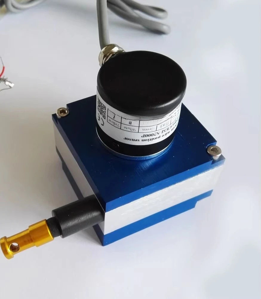 1000mm length measuring digital draw wire cable transducer pull string position displacement sensor pull wire encoder CESI-S1000