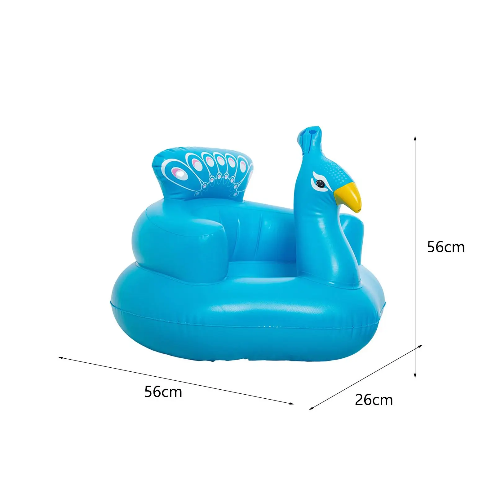 Baby Inflatable Seat Toddler Chair for Sitting up Pool Water Toy Baby Seat