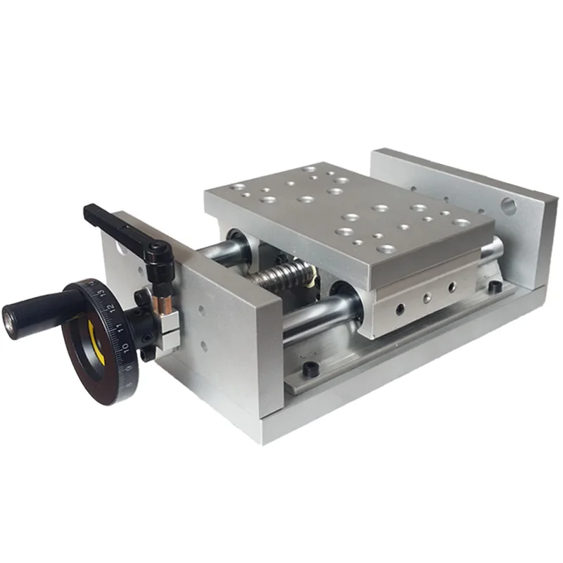 High Precision Manual Shifting Table With Handle Screw Slide Table Linear Actuator