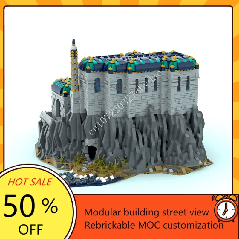 MOC-décennie s de Construction Modulaires, Créatifs, avec Vue sur la Rue, Architecture, Éducation, Modèle d'Assemblage, Jouets Cadeaux, 6945 Pièces